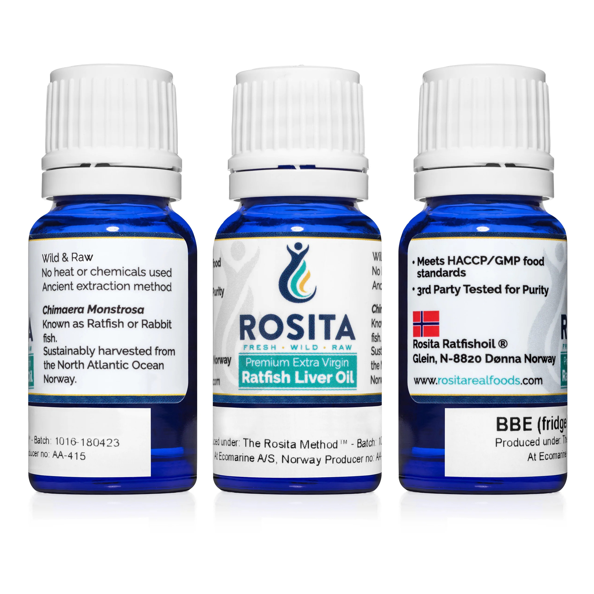 Rosita ekstra deviško olje morske himere (10 ml)