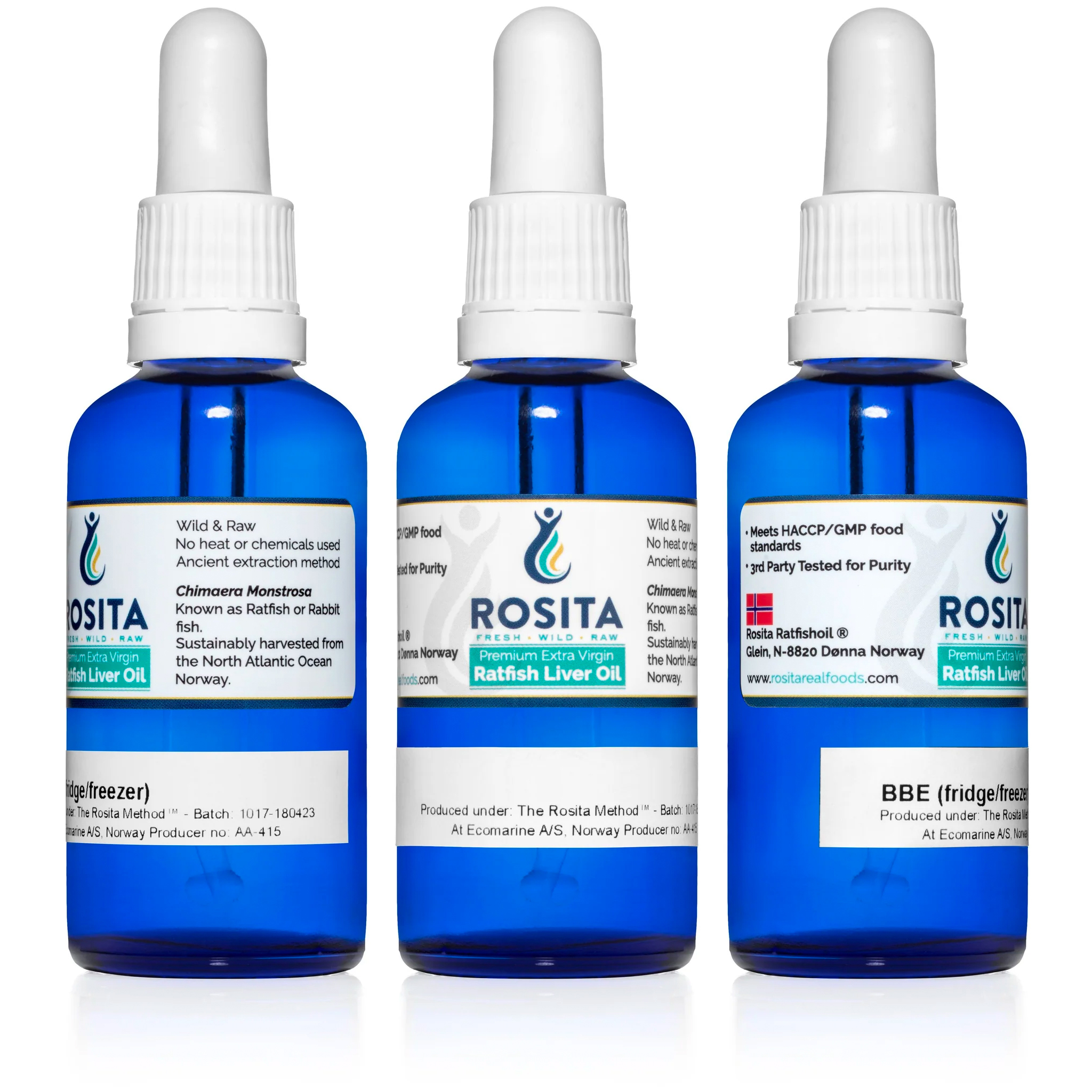 Rosita ekstra deviško olje morske himere (10 ml)